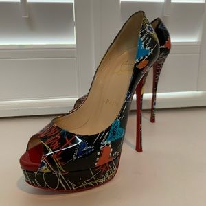 Christian Louboutin Fetish Black Flamenco